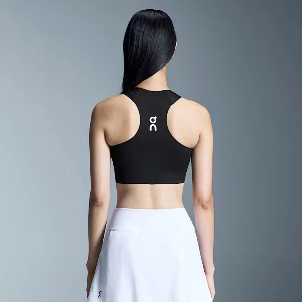 On Women's Court Crop Top - Black - Image 5