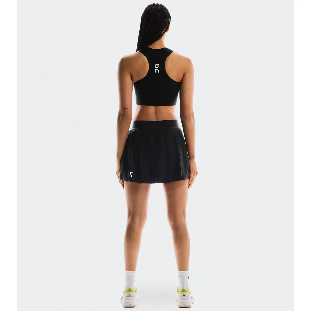 On Women's Court Pleated Skort - Black - Image 3