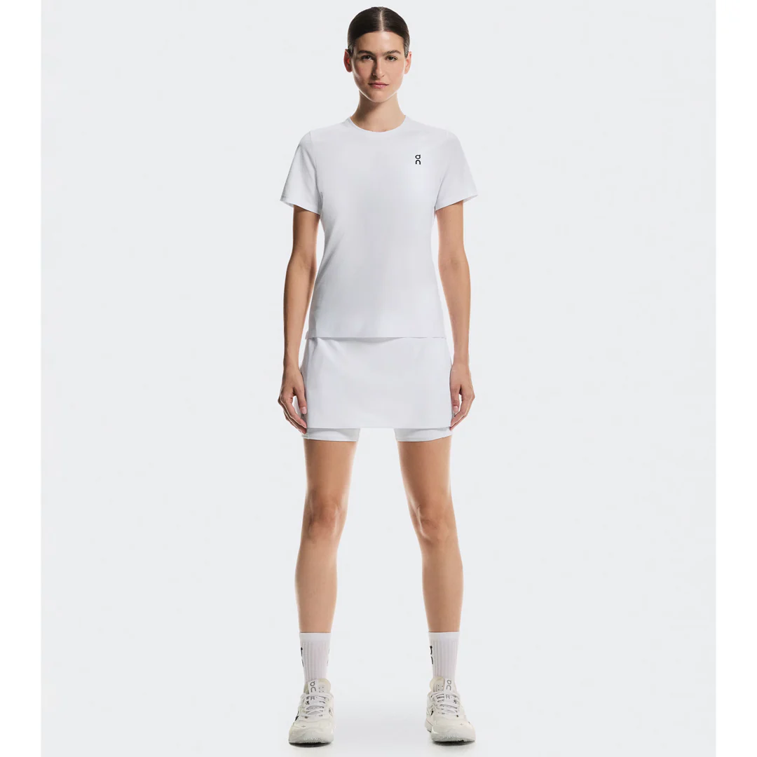 On Women's Court-T Tee - White - Image 2