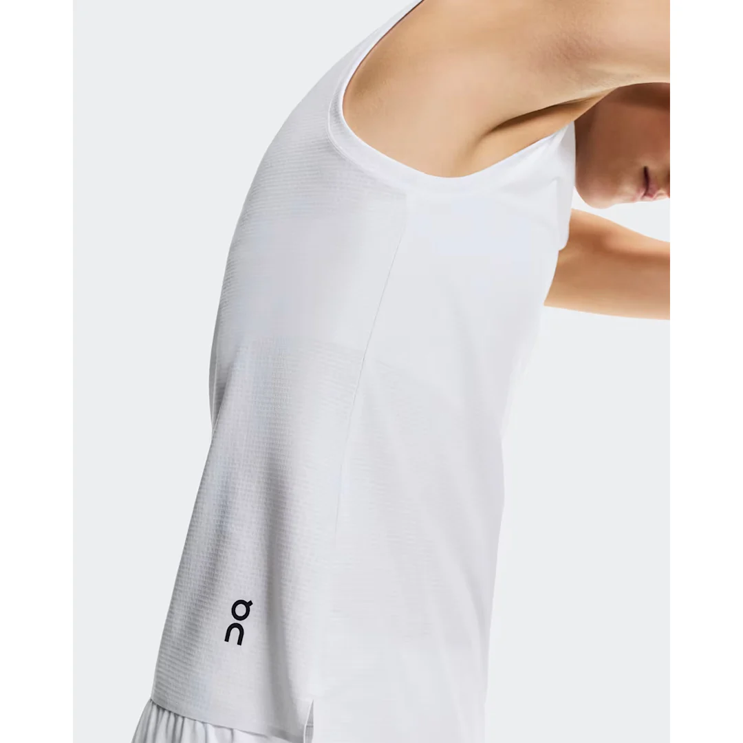 On Women's Court Tank - White - Image 4