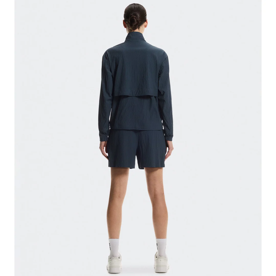On Women's Courtside Eaze 1/2 Zip Jacket - Midnight - Image 3