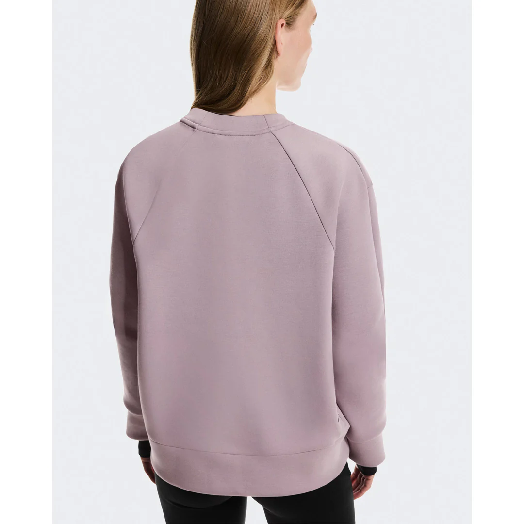 On Women's Focus Tech Crew Sweater - Heron - Image 5