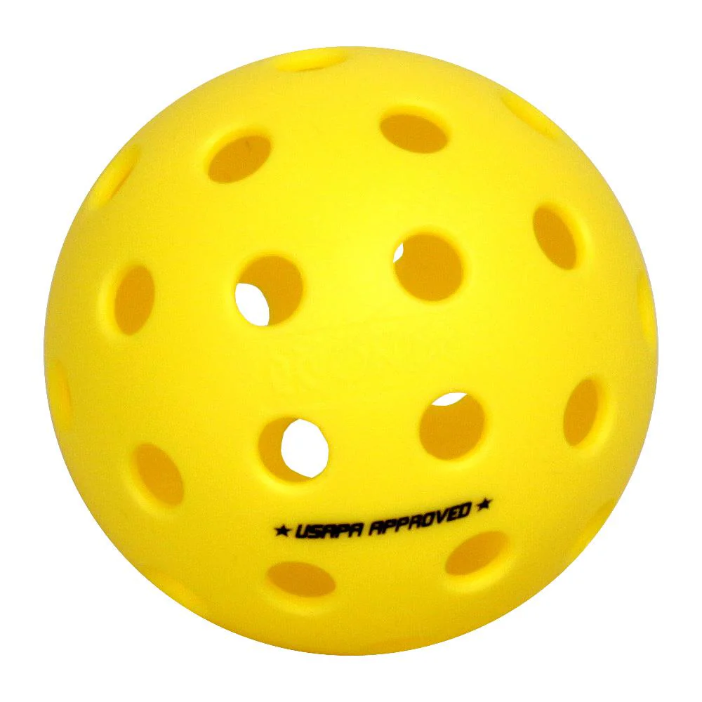 Onix Fuse G2 Outdoor Pickleball 3 Pack - Yellow - Image 3