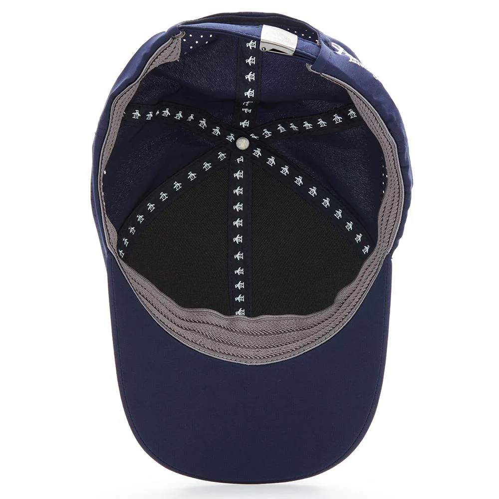 Penguin Lightweight Perforated Hat - Black Iris - Image 3