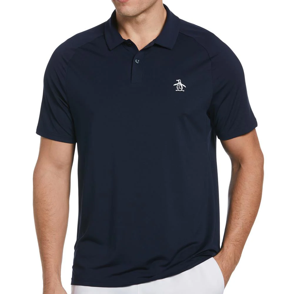 Penguin Men's Performance Legacy Polo - Black Iris - Image 2