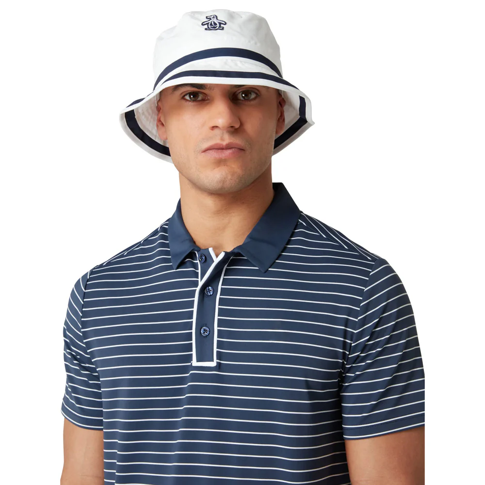 Penguin Palm Spring Bucket Hat - Bright White - Image 2