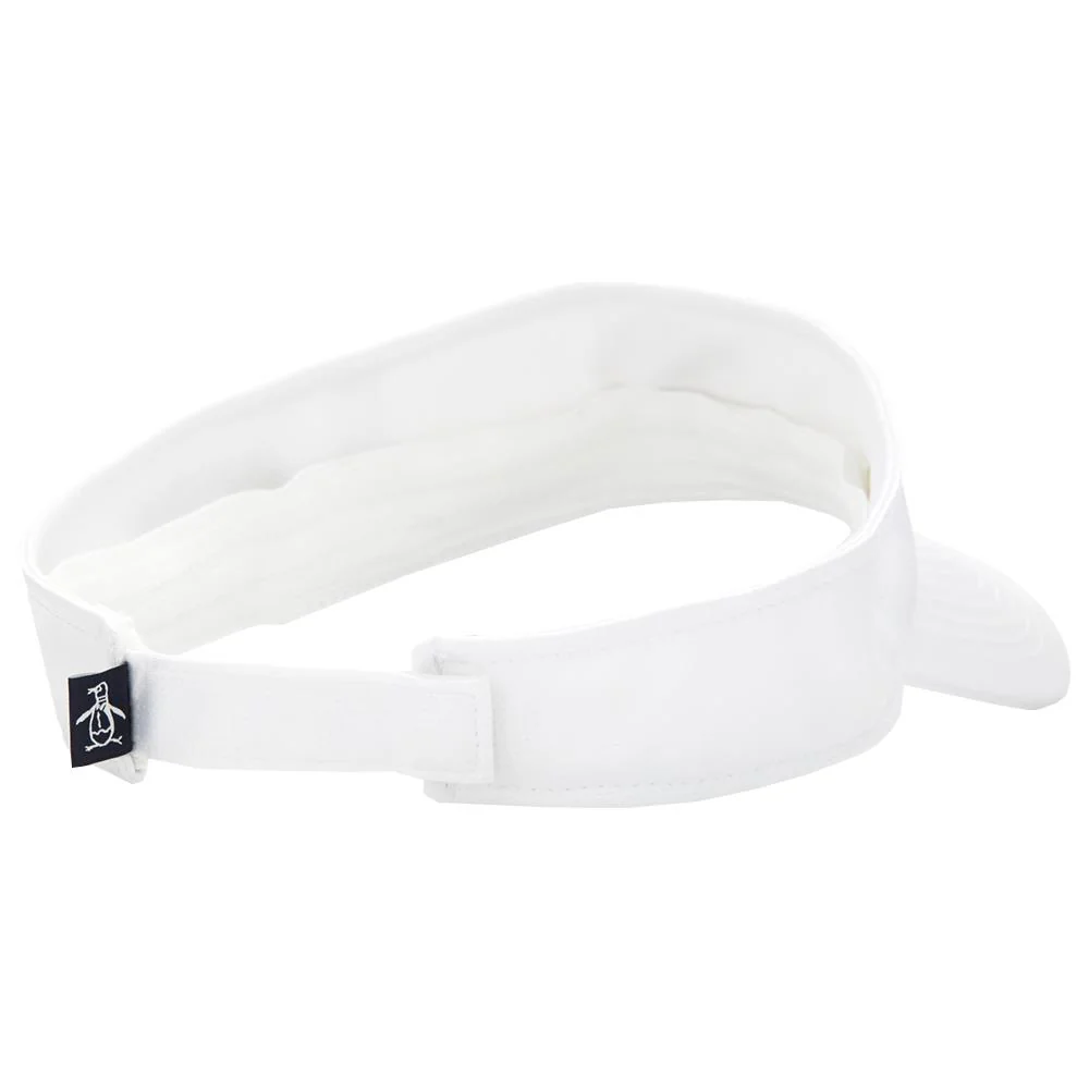Penguin Rubber Patch Visor - Bright White - Image 2