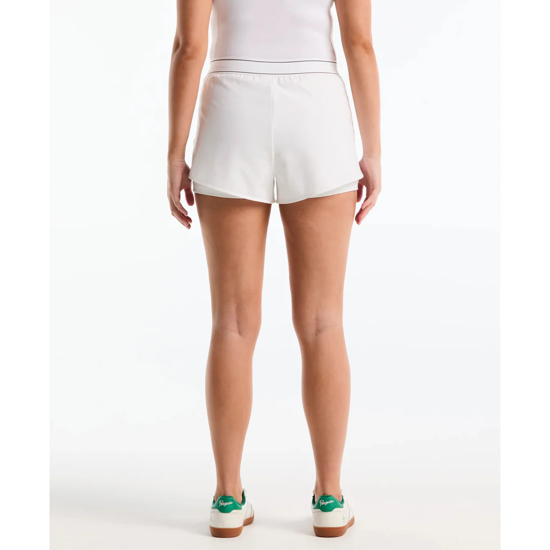 Penguin Women's Liner Tennis 3" Short - Brilliant White - Image 3