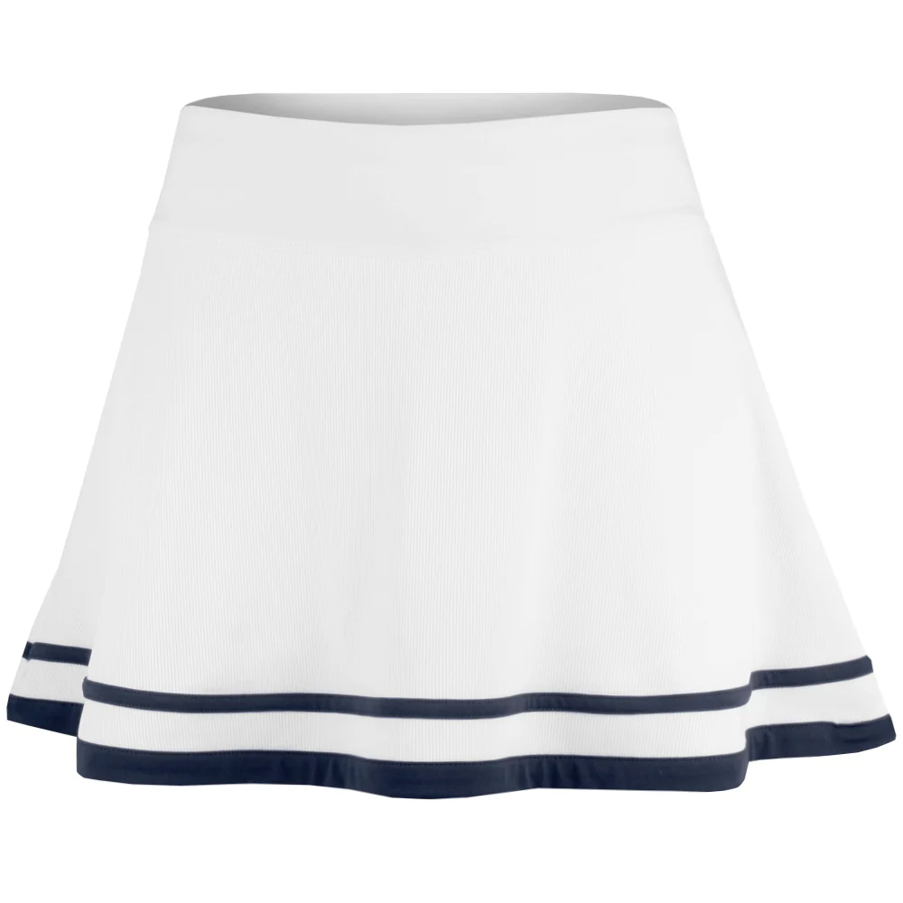 Penguin Women's Ribbed Flounce Skort - Bright White