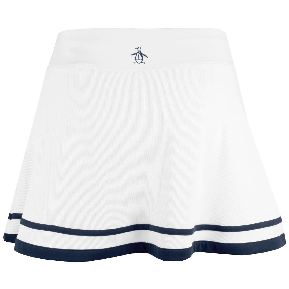Penguin Women's Ribbed Flounce Skort - Bright White - Image 2