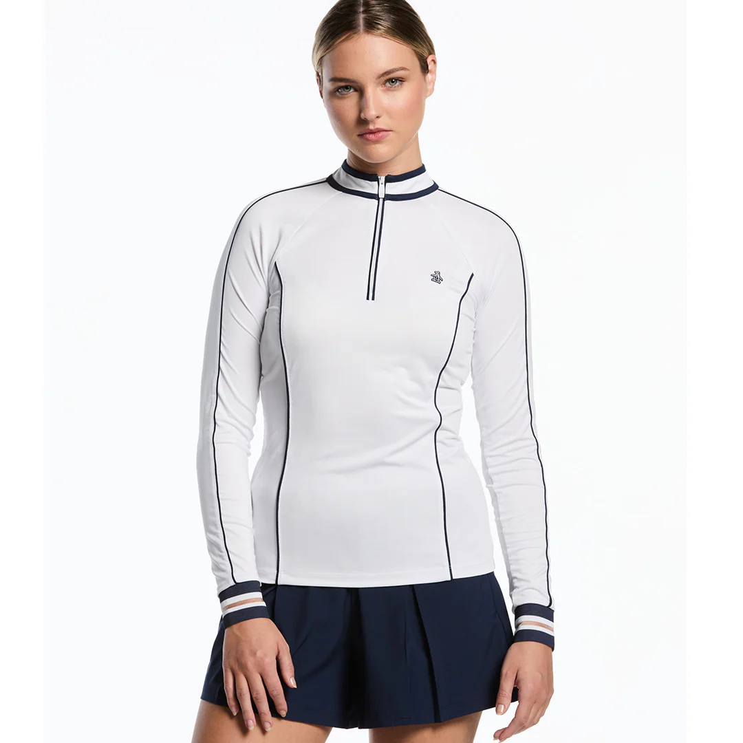 Penguin Women's Sun Protection Longsleeve - Bright White - Image 2