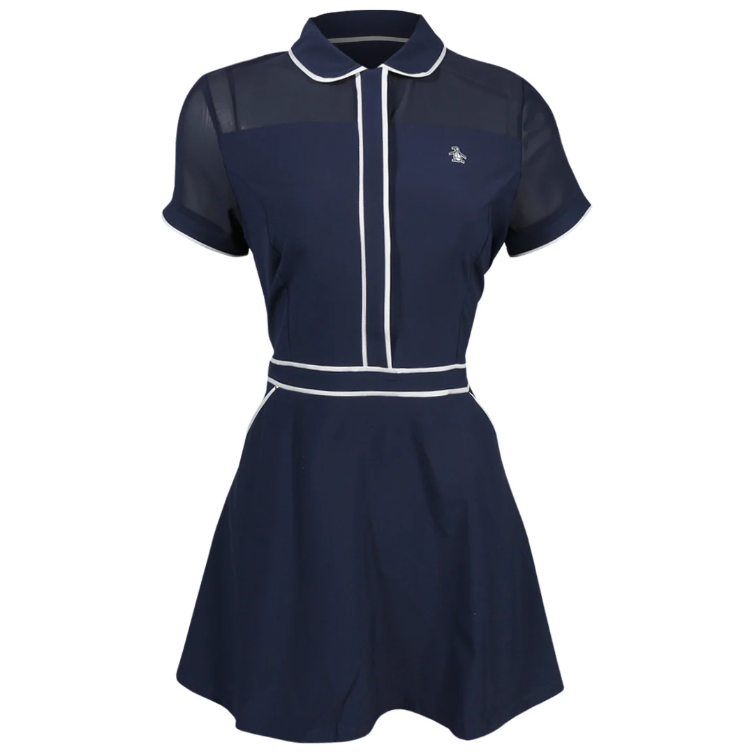 Penguin Women's Veronica Short Sleeve Dress - Black Iris