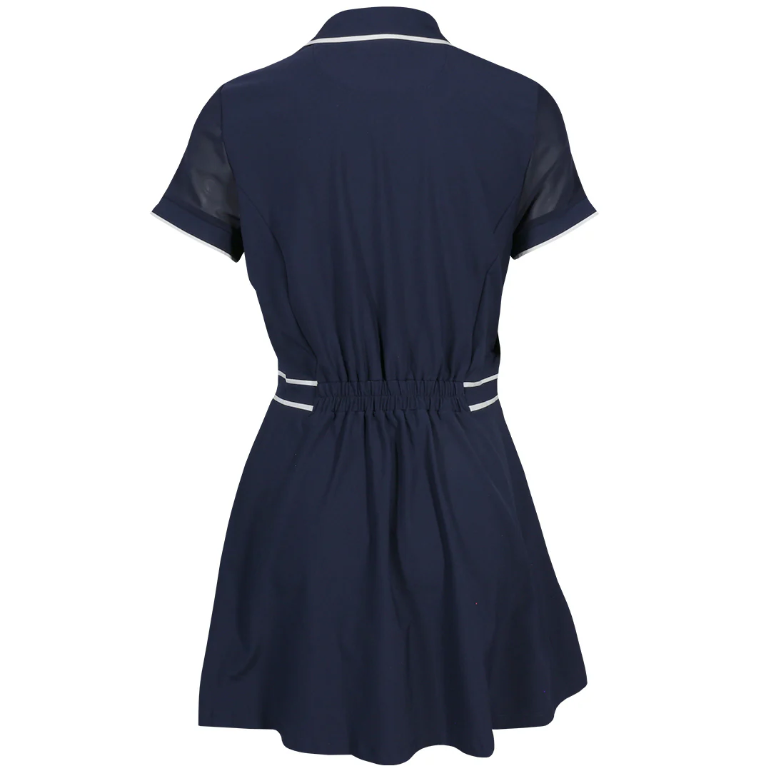 Penguin Women's Veronica Short Sleeve Dress - Black Iris - Image 2