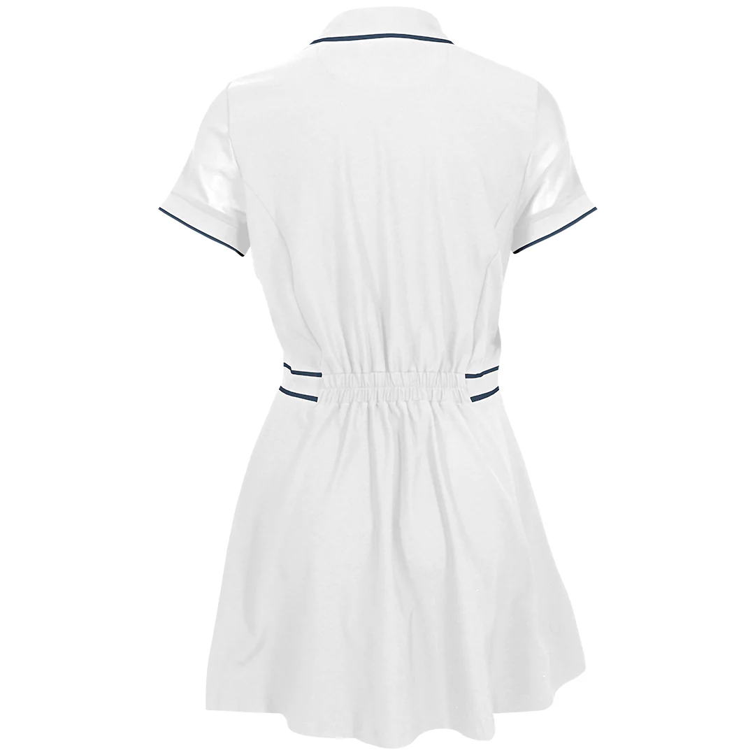 Penguin Women's Veronica Short Sleeve Dress - Bright White - Image 2