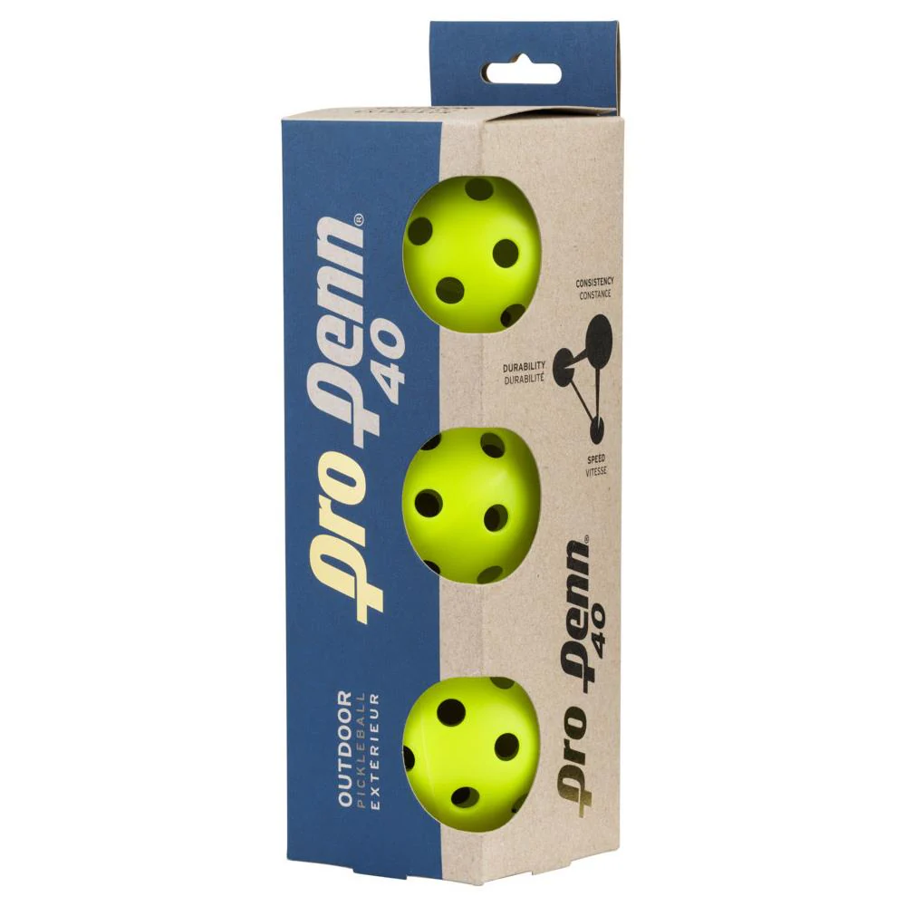 Penn Pro 40 Outdoor 3 Pack - Neon Yellow - Image 2
