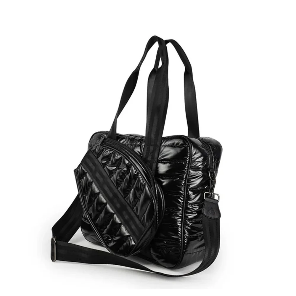 preneLOVE Pickleball Puffer Bag - Monochromatic Black - Image 3