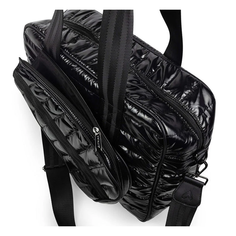 preneLOVE Pickleball Puffer Bag - Monochromatic Black - Image 4