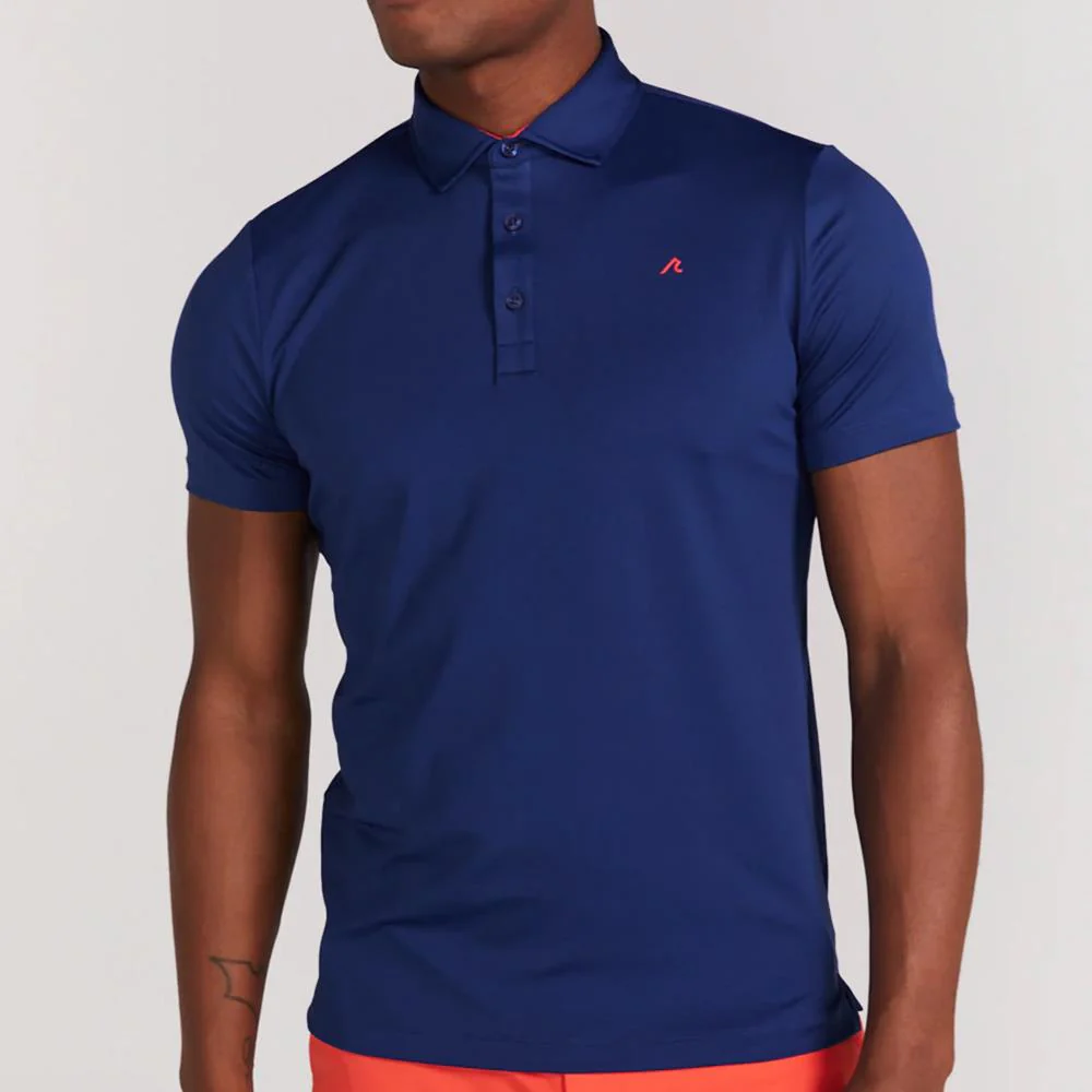 Redvanly Men's Alpine Polo - Mazarine Blue - Image 2