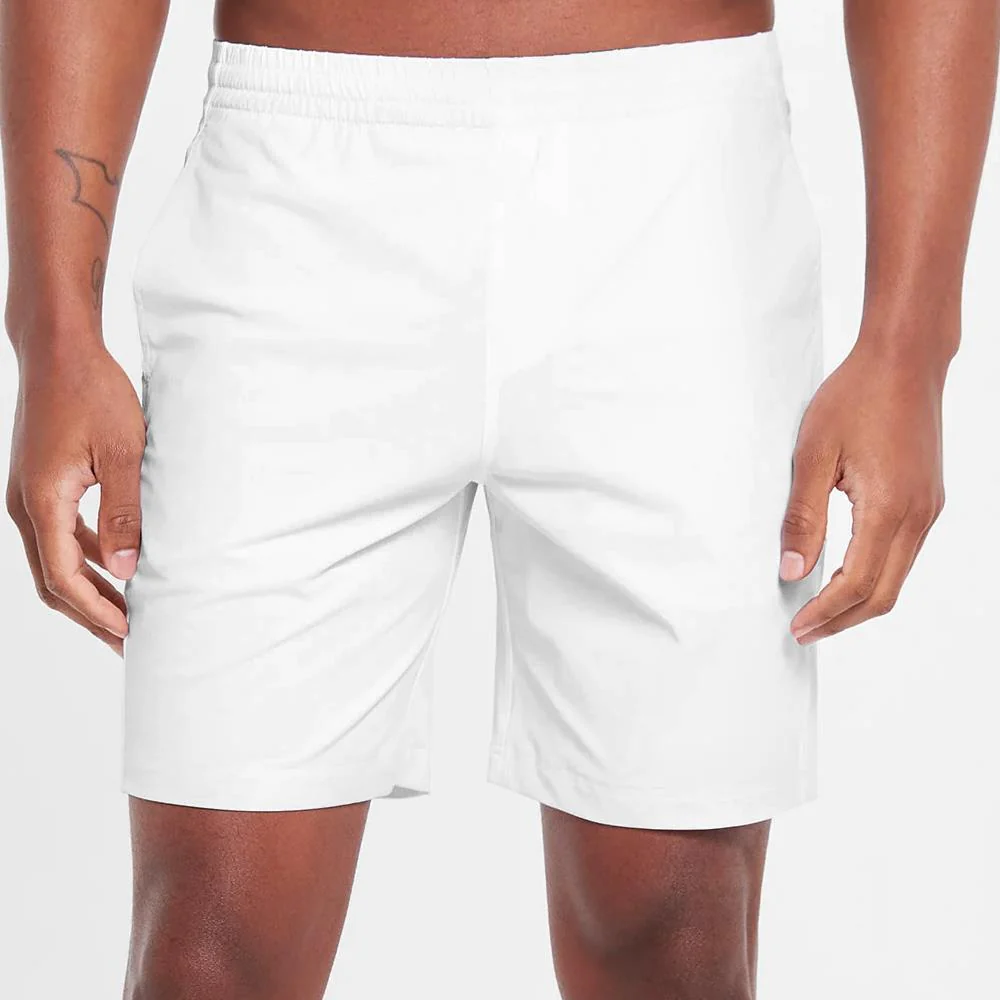 Redvanly Men's Byron Shorts - Bright White - Image 3