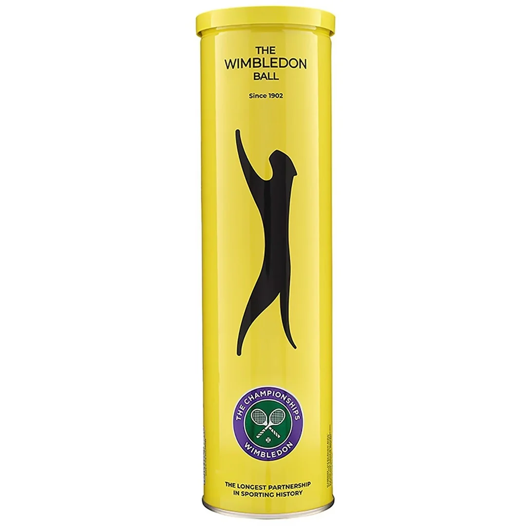Slazenger The Wimbledon Ball - All Court - 4 Ball Can - Image 2