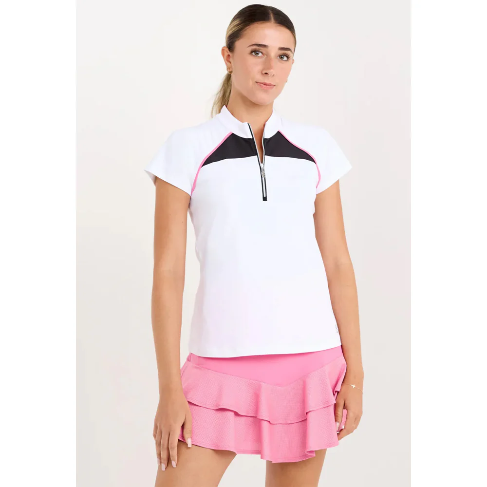 Sofibella Women's Flora Lux Short Sleeve - White - Image 3