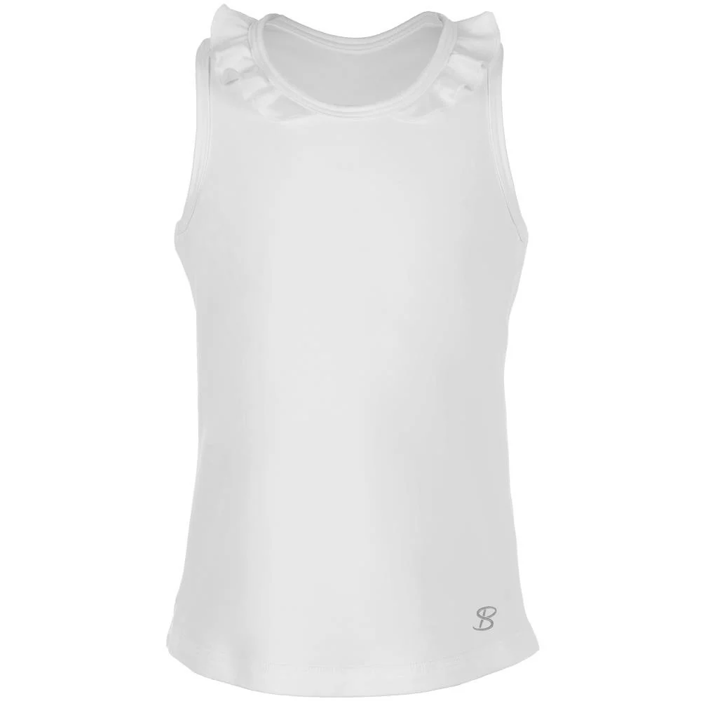 Sofibella Girls Victory Petal Tank - White