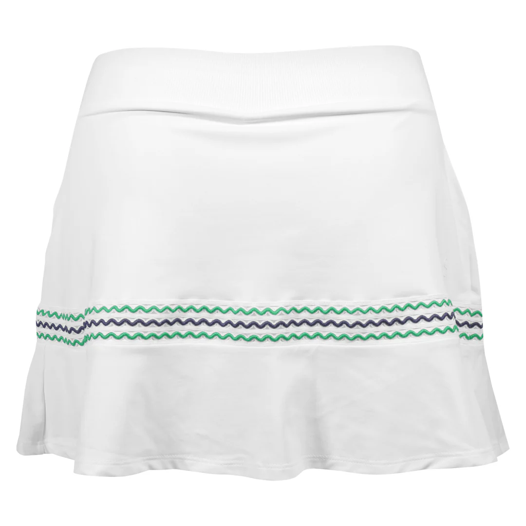 Sofibella Girls Green Spirit Skort - White - Image 2
