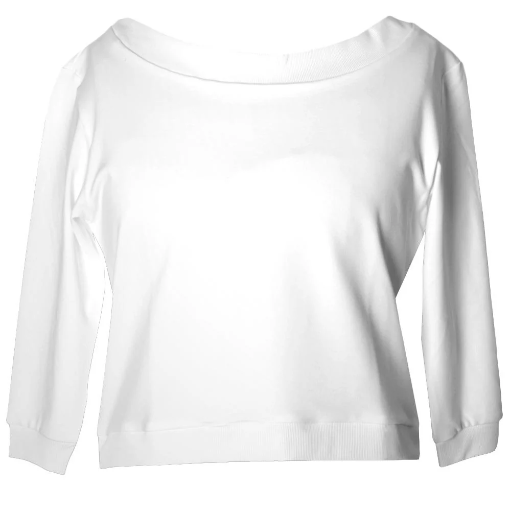 Sofibella Girls Harmonia 3/4 Sleeve Pullover - White