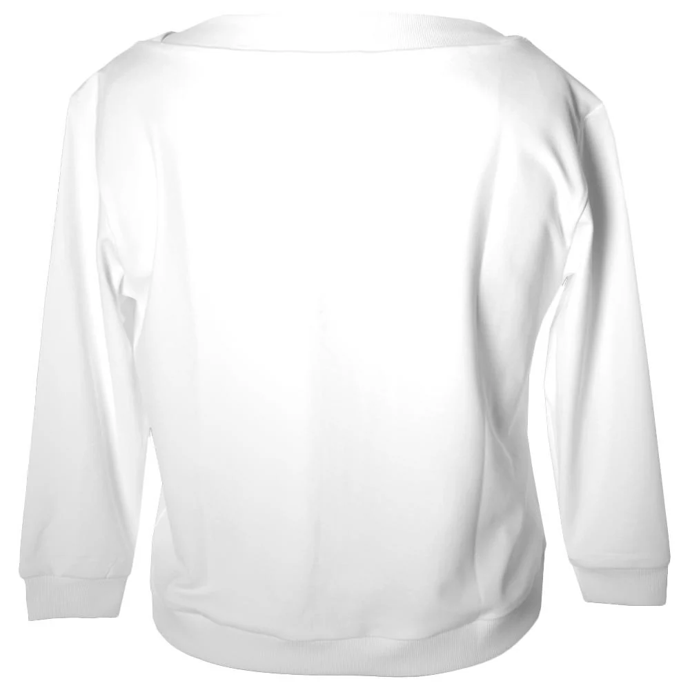Sofibella Girls Harmonia 3/4 Sleeve Pullover - White - Image 2