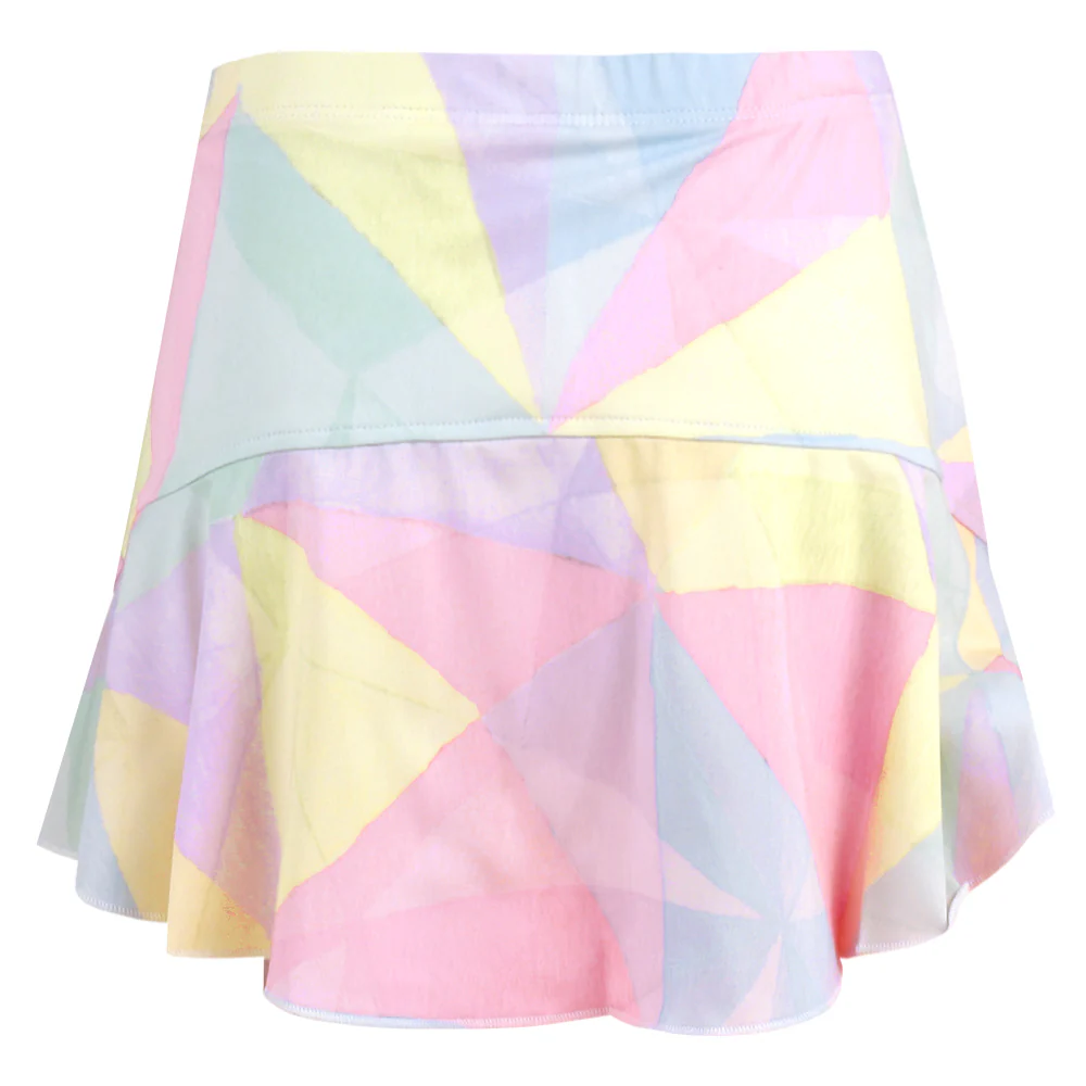 Sofibella Girls UV Colors Skort - Rainbow Prisma - Image 2