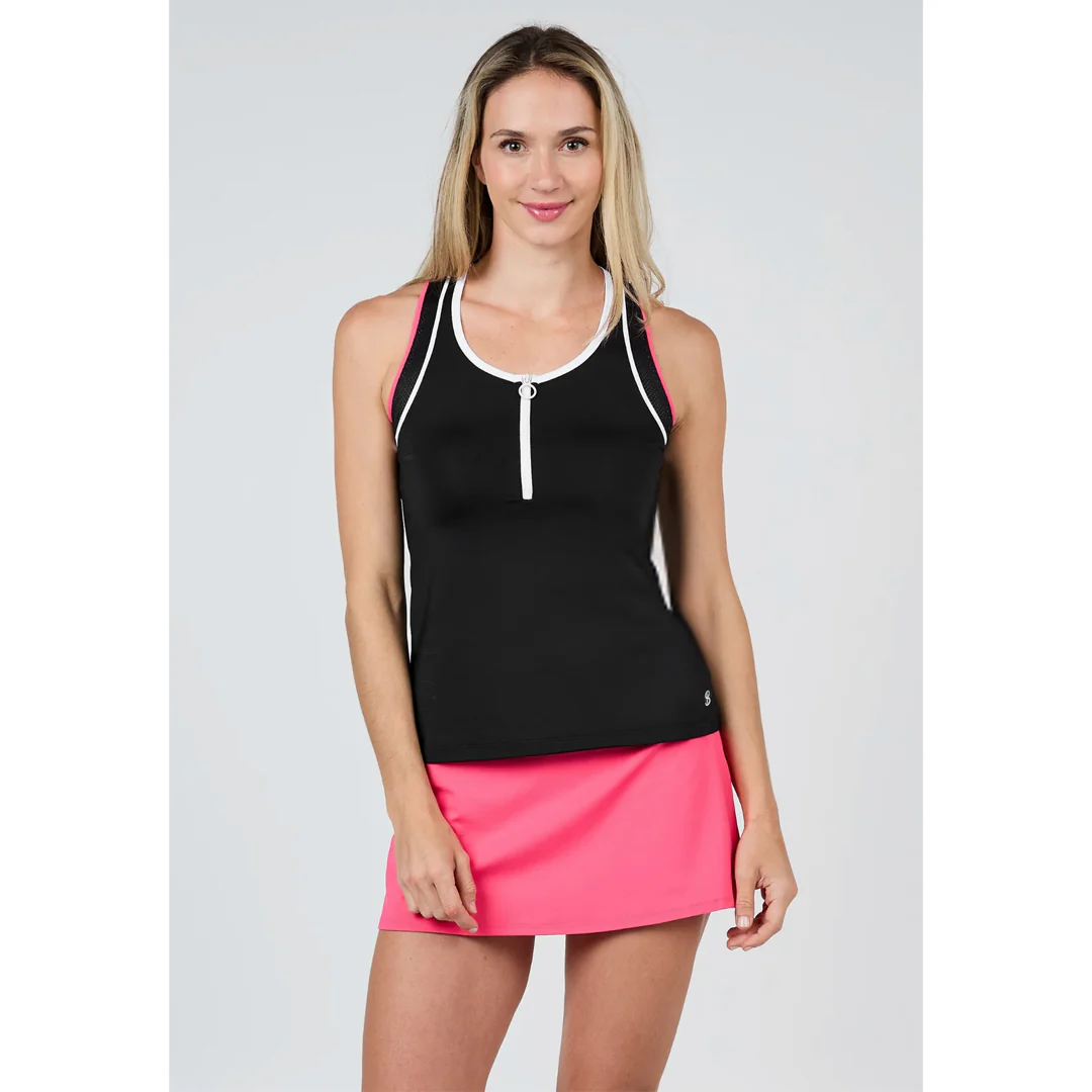 Sofibella Women's Amore Mio Racerback Tank - Black - Image 3