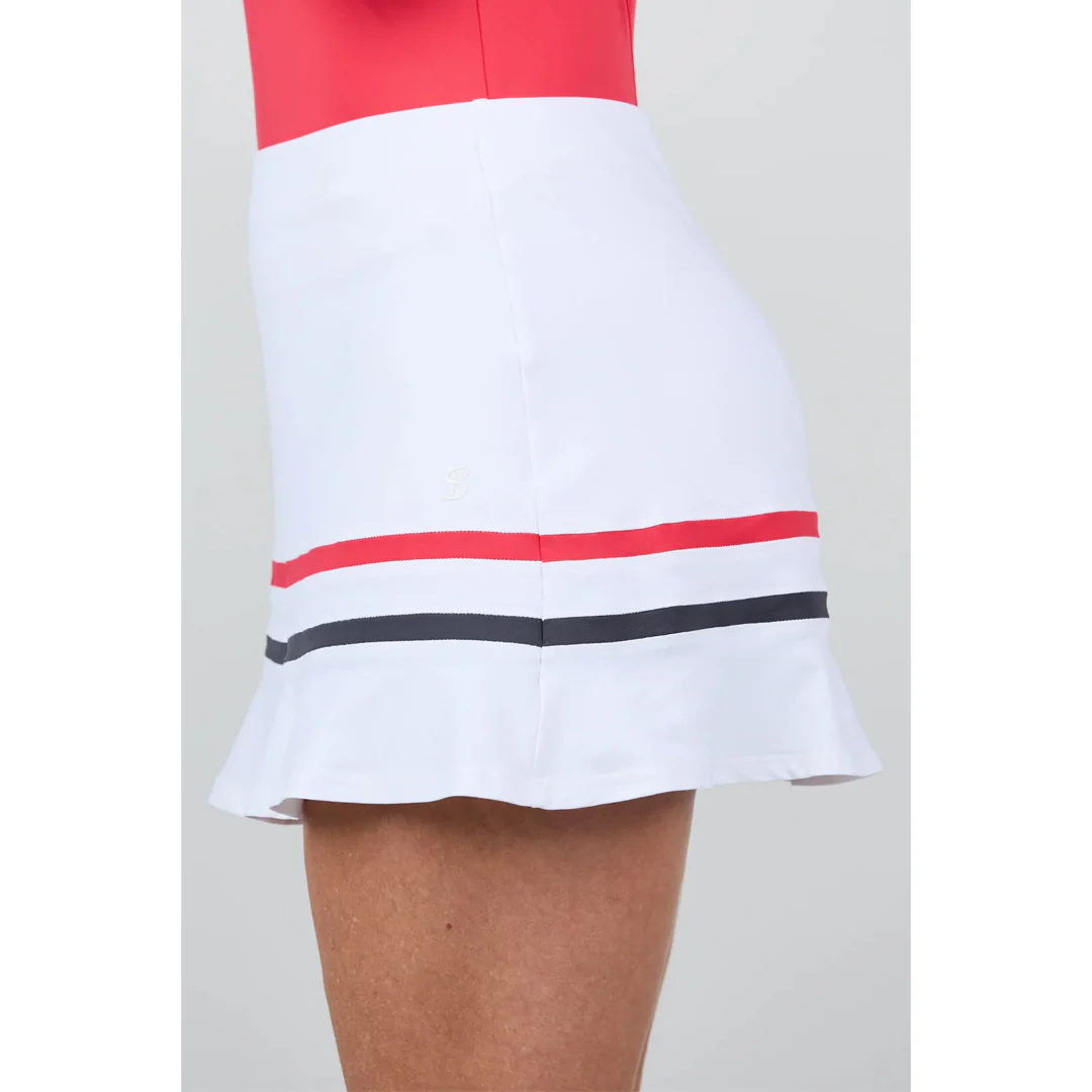 Sofibella Women's Berry Fusion 14" Skort - Berry Red - Image 5