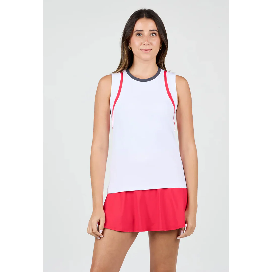 Sofibella Women's Berry Fusion Full Back Tank - Berry Fusion - Image 2
