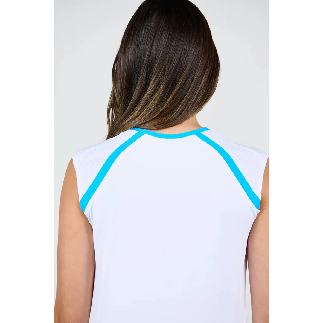 Sofibella Women's Electric Whites Sleeveless Tee - White - Image 5
