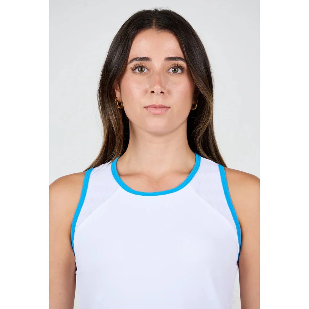 Sofibella Women's Electric Whites Smash Tank - White - Image 4