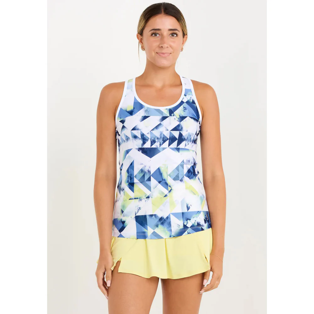 Sofibella Women's Kaleidoscope 25" Racerback - Kaleidoscope - Image 4