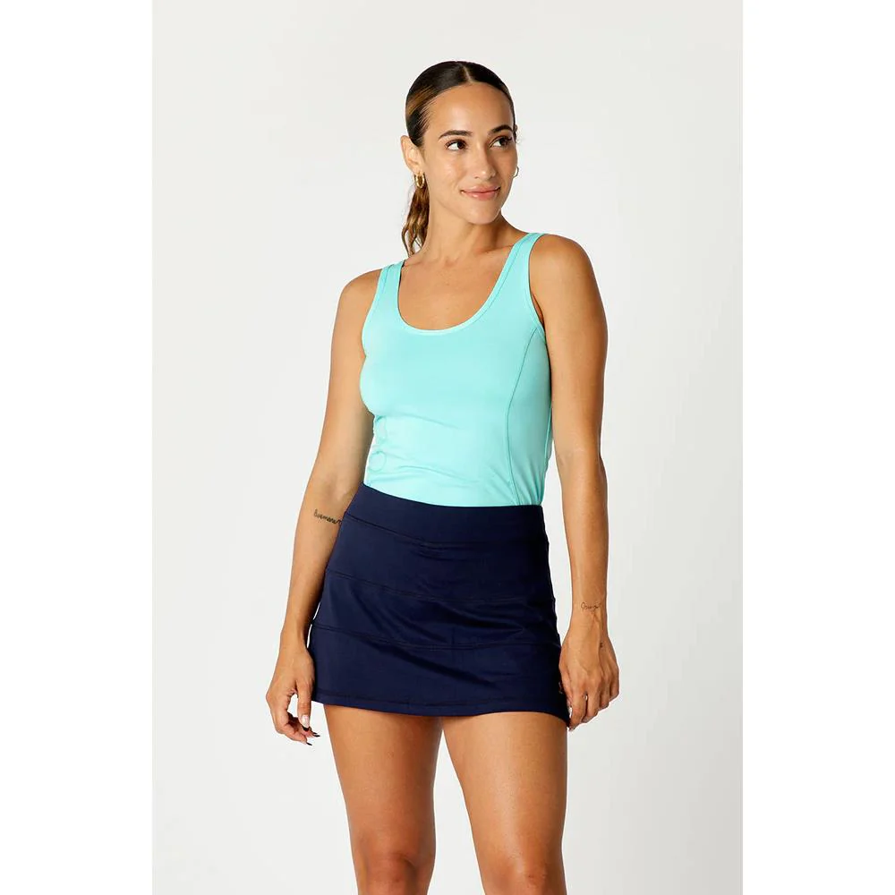 Sofibella Women's UV Colors 14" Skort - Navy - Image 3