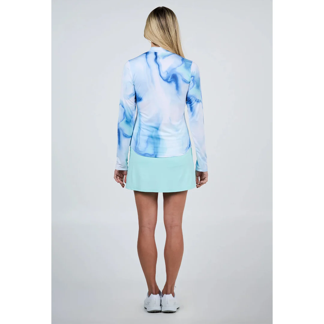 Sofibella Women's Perfect Storm 1/4 Zip Longsleeve - Diadem - Image 4