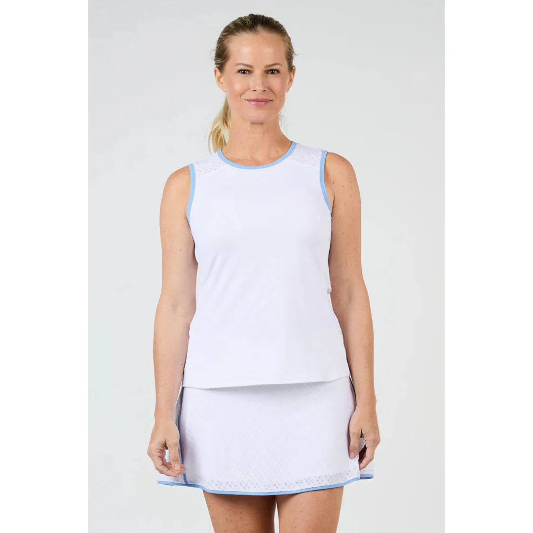 Sofibella Women's Spring Tide Sleeveless Top - White - Image 3