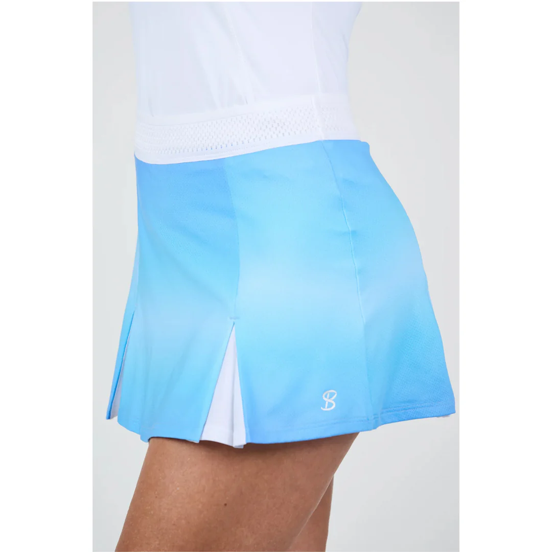 Sofibella Women's UV Colors 13" Skort - Aquatic Ombre - Image 4