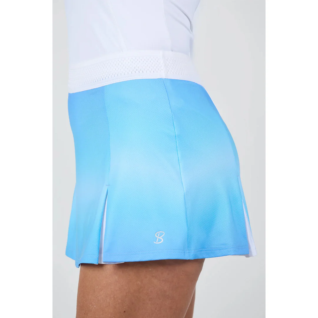 Sofibella Women's UV Colors 13" Skort - Aquatic Ombre - Image 5