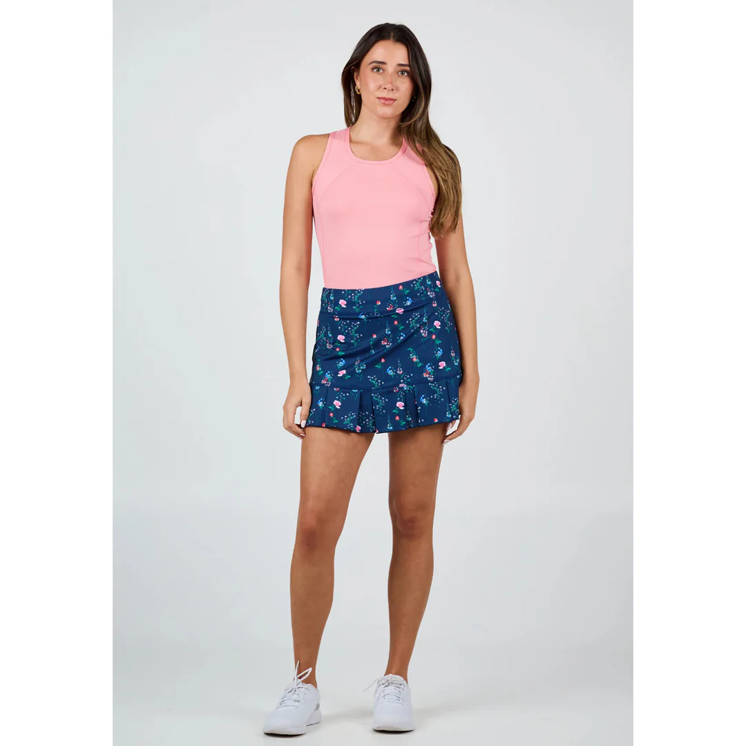 Sofibella Women's UV Colors 14" Skort - Floral Bliss - Image 2