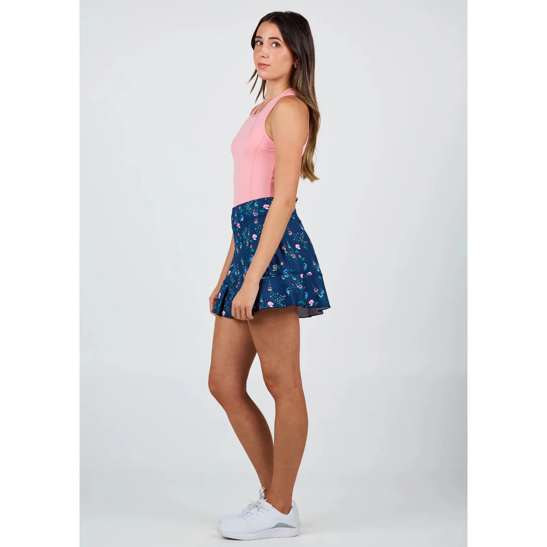 Sofibella Women's UV Colors 14" Skort - Floral Bliss - Image 4