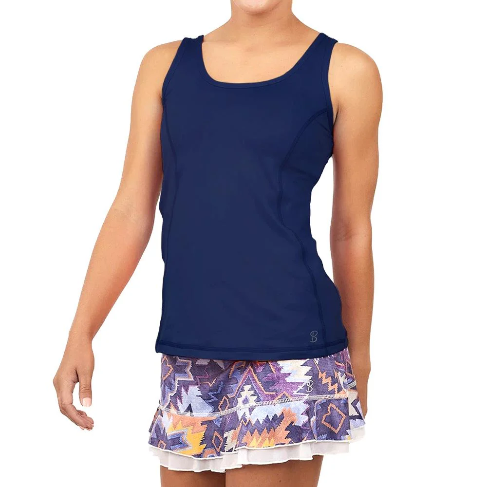 Sofibella Women's UV Colors X Tank - Navy - Image 3