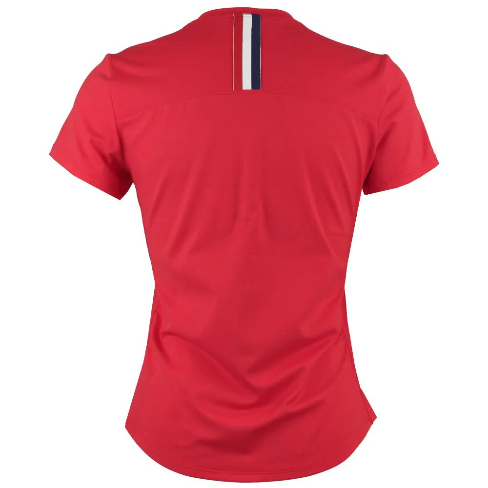 Sofibella Women's Wild Flowers Short Sleeve - Berry Red - Image 2