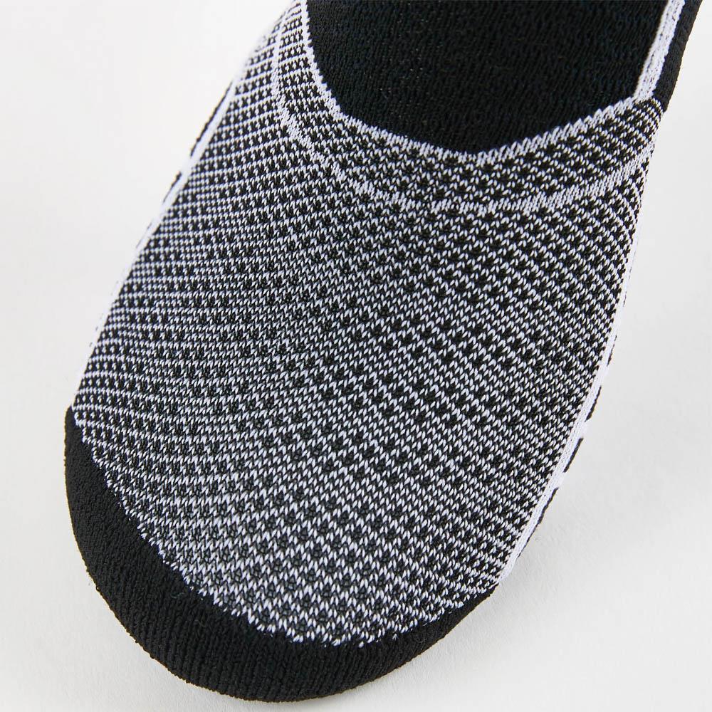 Thorlo Experia Prolite Ultra-Light Cushion No-Show Socks - Black/White - Image 4