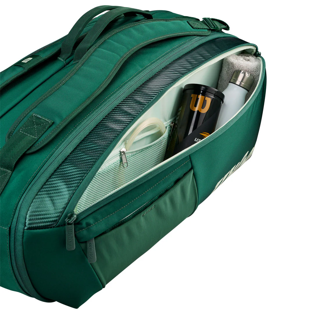 Wilson Blade v10 Super Tour 9 Pack - Championship Green - Image 5