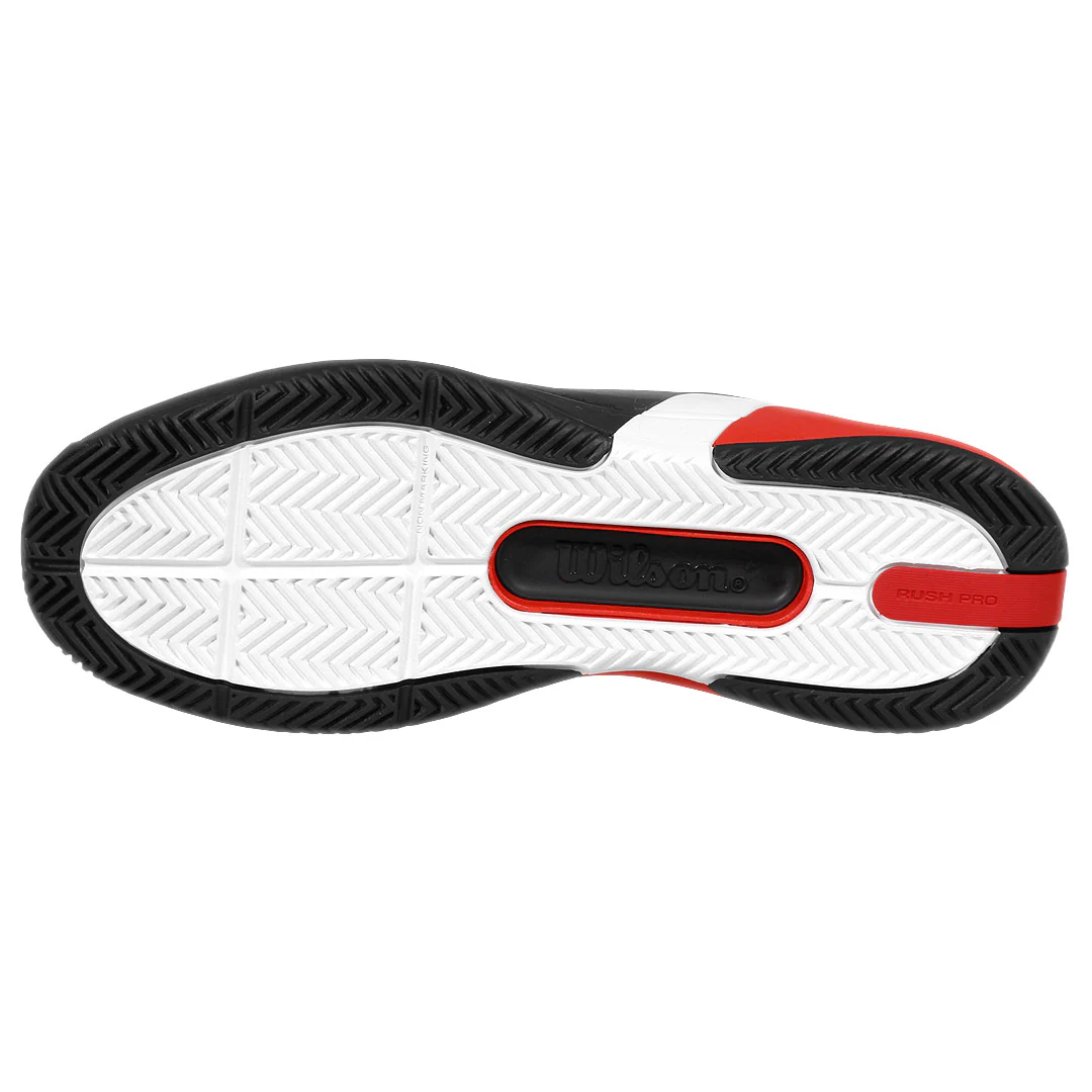 Wilson Men's Rush Pro 5 - Black/Infrared - Image 3