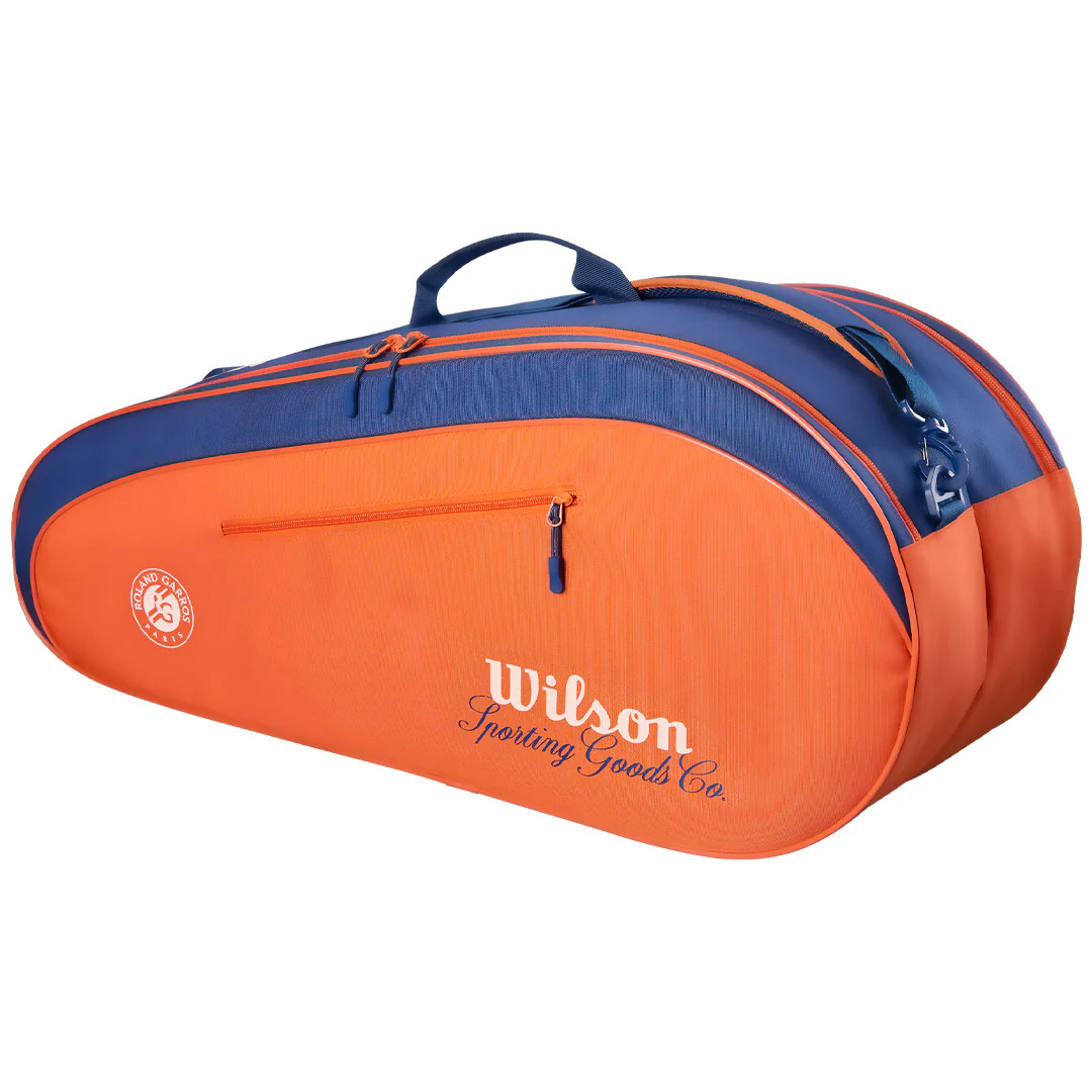 Wilson Roland Garros Team 6 Pack 2026 - Clay/Navy