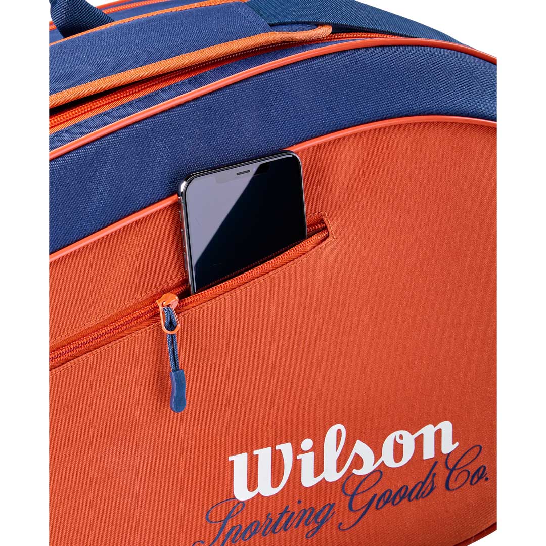 Wilson Roland Garros Team 6 Pack 2026 - Clay/Navy - Image 5